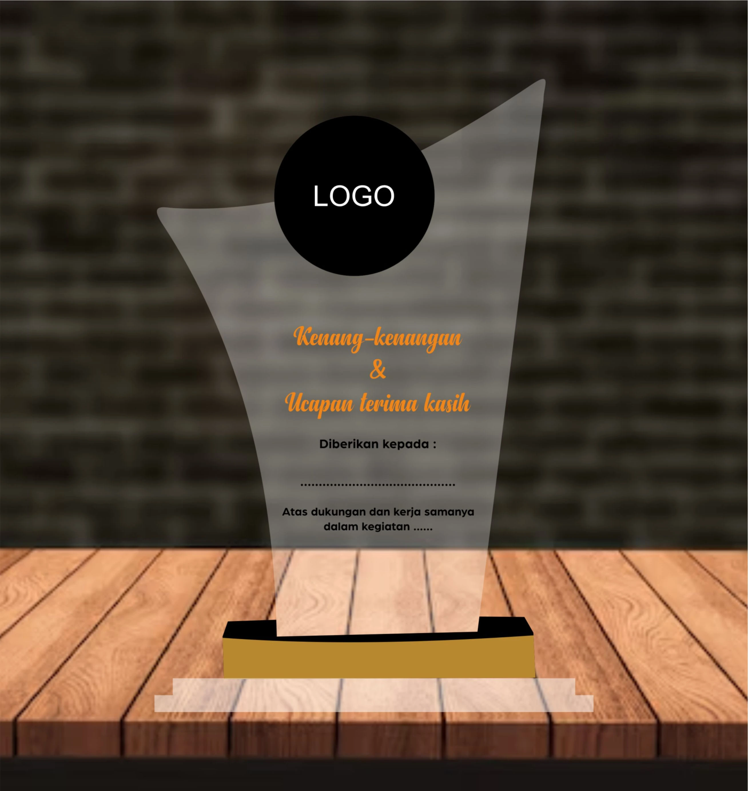 Plaque/Plakat TEMPLATE 014