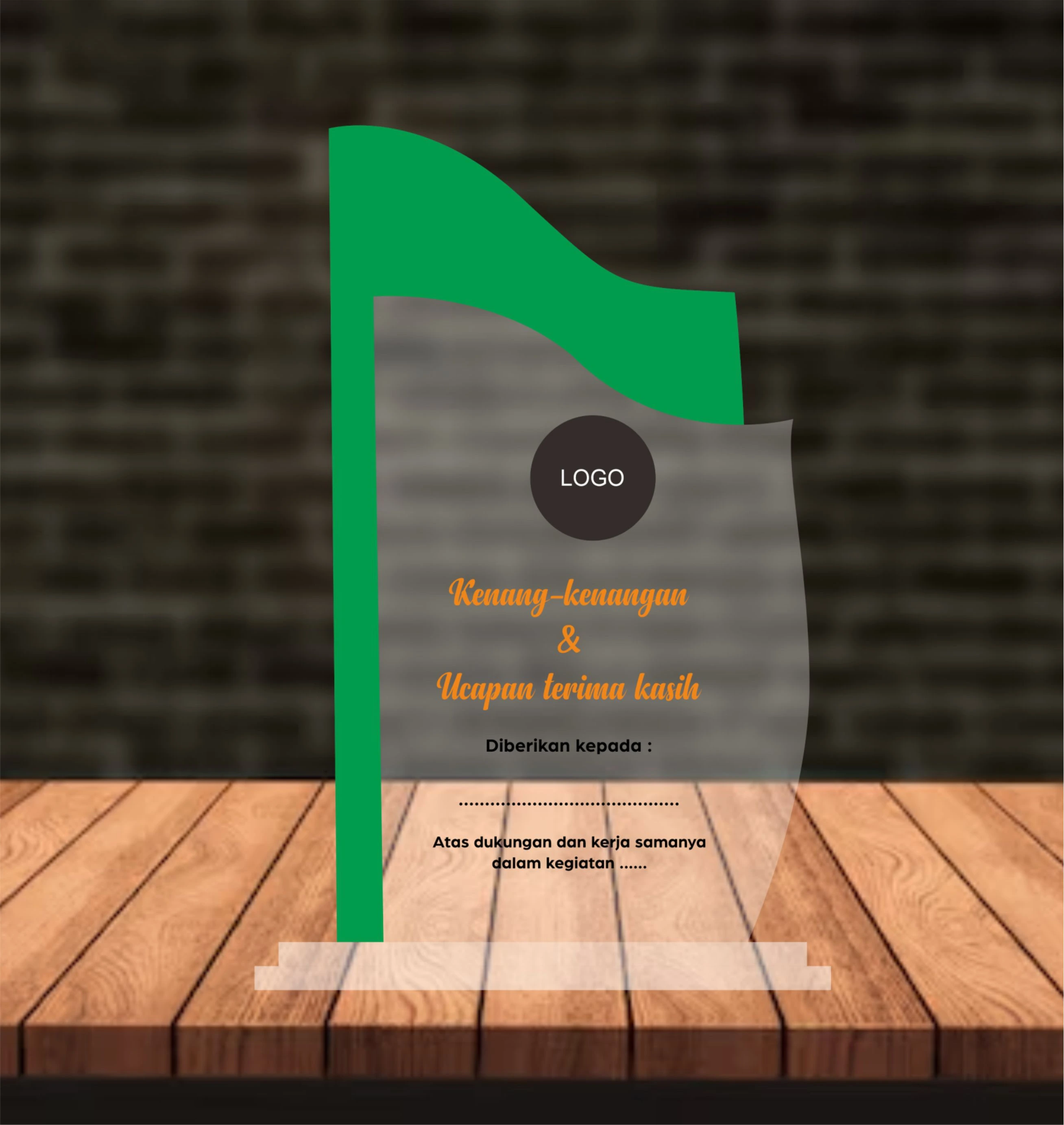 Plaque/Plakat TEMPLATE 017