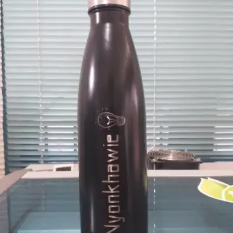 Black Bowling Tumbler