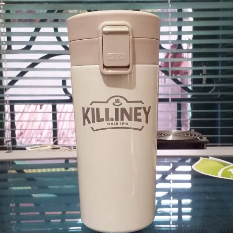 White Coffee Thermos Tumbler