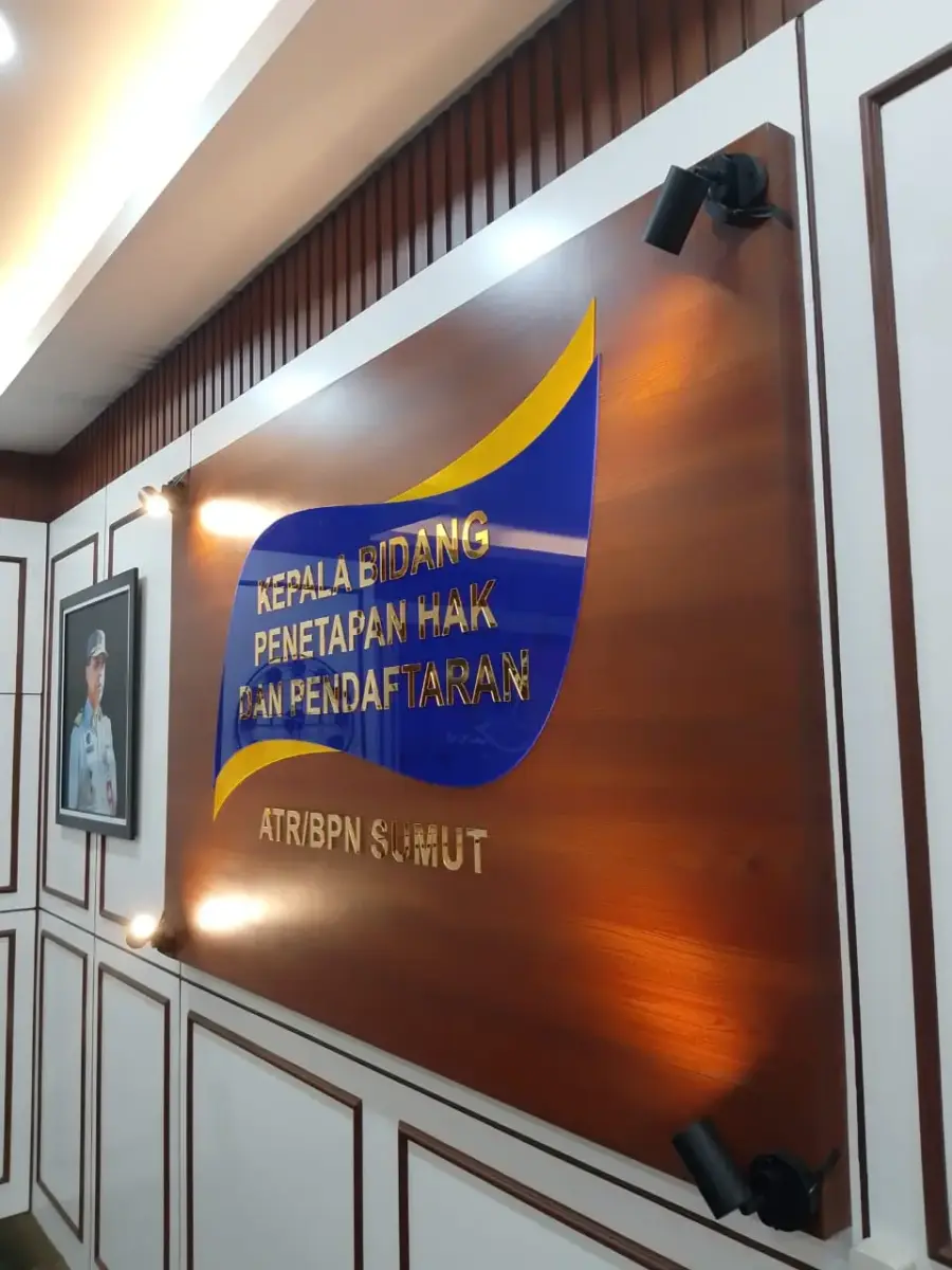 Penanda Akrilik BPN