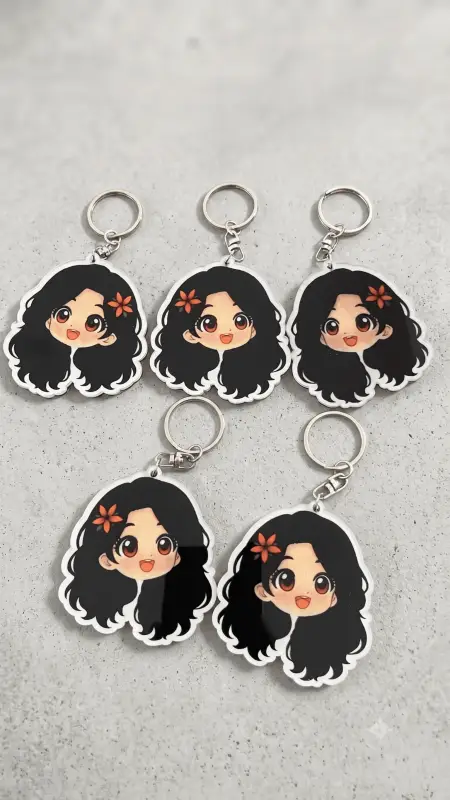 Gantungan Kunci Chibi